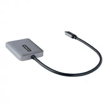 StarTech.com USB-C uz Dual HDMI MST HUB - Divi HDMI 4K 60Hz - USB Type C daudzmonitoru adapteris klēpjdatoram ar 30cm kabeli - DP 1.4 Multi-Stream Transport HUB - USB-C uz HDMI sadalītājs