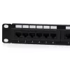 StarTech.com 24 Portu 1U Rackmontējams Cat 6 110 Sadales Panelis, RJ-45, Melns, RoHS, CE, ETL, UL