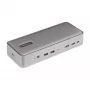 StarTech.com Divu-Portatīvo-Datoru USB-C KVM Dokošanas Stacija, Divi 4K 60Hz DisplayPort Monitori, 5-Portu USB Hubs, GbE, 90W/45W Barošanas Padeve Diviem Portatīvajiem Datoriem, Windows/Mac, 2-Hosta KVM Doks - TAA