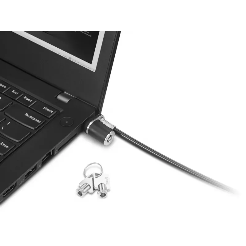 Bloķēšanas kabelis Lenovo 4XE1F30276 Melns 1.5 m Atslēgas slēdzene