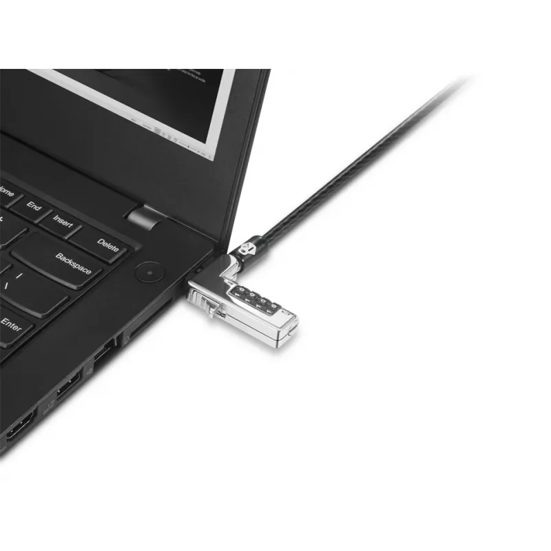 Lenovo 4XE1F30277 Kensington NanoSaver drošības slēdzene ar kabeli un kodu, melna