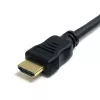 StarTech.com HDMM3MHS High Speed HDMI vads ar Ethernet, 3 m, Ultra HD 4K, M/M, 28 AWG, zeltīti spraudņi, melns