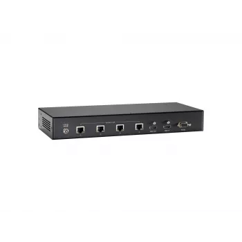 AV raidītājs LevelOne HDMI over Cat.5 HDBaseT 100m 4 kanālu izejas