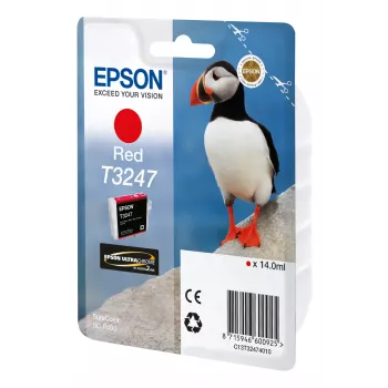 Tintes kasetne Epson T3247 sarkana