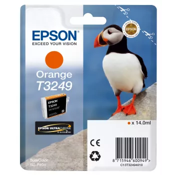 Kasetne Epson T3249 Oranža