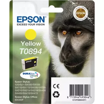 Epson DURABrite Ultra dzeltenā tintes kasetne T0894 (C13T08944011)