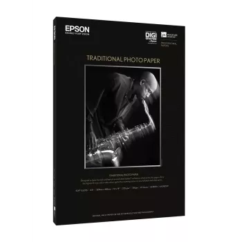 Epson Traditional Photo Paper, A3+, 330 g/m², 25 loksnes