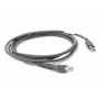 Zebra CBA-U21-S07ZBR seriālais kabelis Melns 2.1 m USB EAS