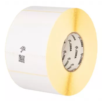 Zebra Z-Select 2000T baltas pašlīmējošas printera etiķetes, 51x25 mm, 2580 gab.