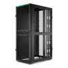 APC NetShelter SX Gen2 AR3350B2 - 42U, 1991 x 750 x 1200 mm, ar sānu paneļiem, melns