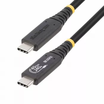 StarTech.com USB4 kabelis 50cm, USB-IF sertificēts USB-C, 40Gbps, 240W PD 3.1 EPR, 8K 60Hz