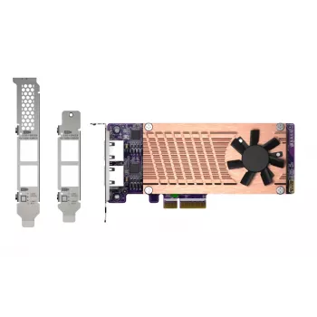 QNAP QM2-2P2G2T tīkla karte, iekšējā Ethernet, 2500 Mbit/s