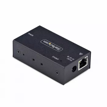 StarTech.com 1-Porta Seriālais-Ethernet Adapteris, IP Seriālās Ierīces Serveris Attālinātām RS232 Ierīcēm, Montējams Pie Sienas/DIN Sliedes, Metāla Korpusā, RJ45 LAN uz DB9 Seriālo Pārveidotāju