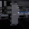 StarTech.com 4-Portu seriālais uz Ethernet adapteris, IP seriālās ierīces serveris attālinātām RS232 ierīcēm, sienas/DIN sliedes montāžai, metāla korpuss, RJ45 LAN uz DB9 seriālo pārveidotāju