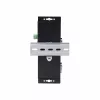 StarTech.com 2-portu seriālais uz Ethernet adapteris, IP seriālās ierīces serveris attālinātām RS232 ierīcēm, sienas/DIN sliedes montāža, metāla korpuss, RJ45 LAN uz DB9 seriālo pārveidotājs