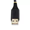 StarTech.com USB uz RS232 adaptera kabelis, 2m, USB-A uz DB9, FTDI, COM saglabāšana, ESD aizsardzība