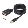 StarTech.com USB uz RS232 adaptera kabelis, 2m, USB-A uz DB9, FTDI, COM saglabāšana, ESD aizsardzība