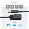 StarTech.com USB uz RS232 adaptera kabelis, 2m, USB-A uz DB9, FTDI, COM saglabāšana, ESD aizsardzība