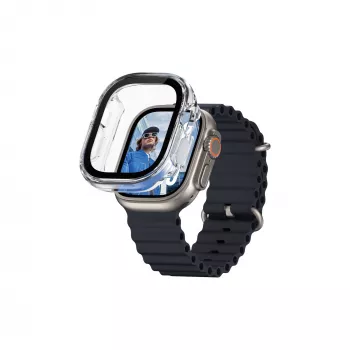 PanzerGlass ® Pilna korpusa caurspīdīgs aizsargs Apple Watch Ultra 3 | Ultra 2 | Ultra | 49mm