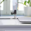 StarTech.com Slim Lock Noble Wedge® saderīga slēdzene ar trosi, 1,5 m, atslēgas bloķēšana, prettrieciena tērauda trose klēpjdatoram