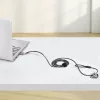 StarTech.com Slim Lock Noble Wedge® saderīga slēdzene ar trosi, 1,5 m, atslēgas bloķēšana, prettrieciena tērauda trose klēpjdatoram