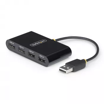 StarTech.com ST4200MINI2-USB-HUB USB 2.0 centrmezgls, 4 porti, melns