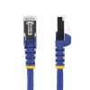 StarTech.com 1m Zils CAT8 Ethernet Kabelis, Snagless RJ45, 25G/40G, 2000MHz, 100W PoE++, S/FTP, 26AWG Tīrs Vara Stieple, LSZH, Ekranēts Tīkla Savienojuma Vads ar Stresa Samazinātājiem, Individuāli Testēts
