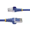 StarTech.com 1m Zils CAT8 Ethernet Kabelis, Snagless RJ45, 25G/40G, 2000MHz, 100W PoE++, S/FTP, 26AWG Tīrs Vara Stieple, LSZH, Ekranēts Tīkla Savienojuma Vads ar Stresa Samazinātājiem, Individuāli Testēts