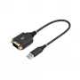 StarTech.com USB uz seriālo adaptera kabelis, 30 cm, USB-A uz DB9 RS232, FTDI, ESD aizsardzība