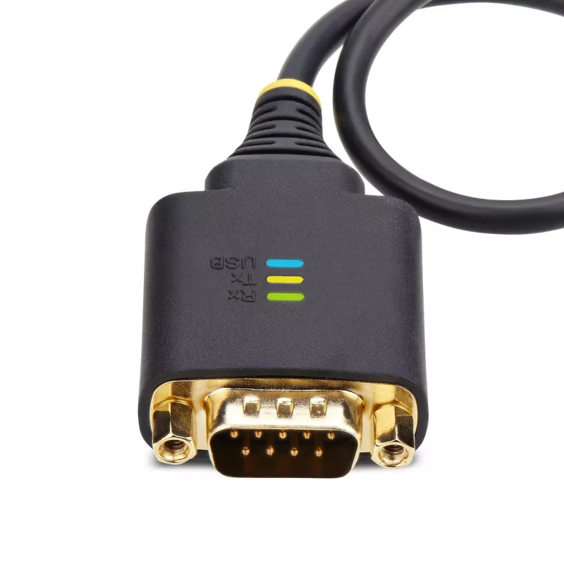 StarTech.com USB uz seriālo adaptera kabelis, 30 cm, USB-A uz DB9 RS232, FTDI, ESD aizsardzība