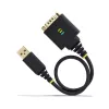 StarTech.com USB uz seriālo adaptera kabelis, 30 cm, USB-A uz DB9 RS232, FTDI, ESD aizsardzība