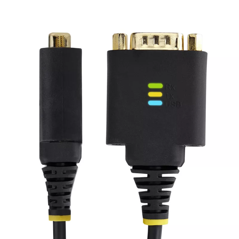 StarTech.com USB uz seriālo adaptera kabelis, 30 cm, USB-A uz DB9 RS232, FTDI, ESD aizsardzība