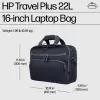 Somas HP Travel Plus 22L 16 collu portfelis vienkrāsains