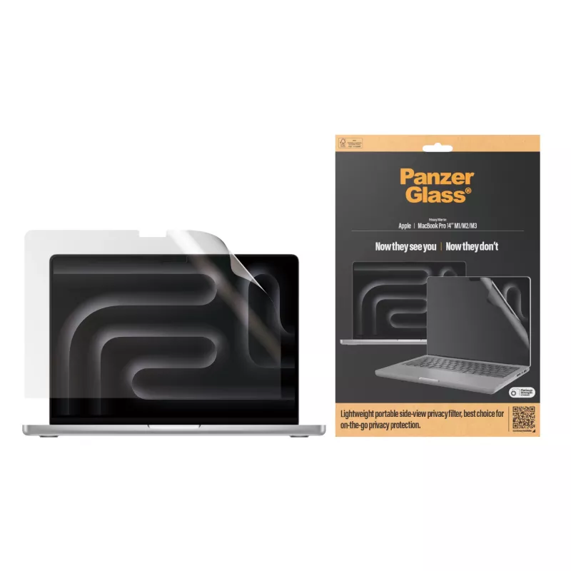 Aizsargstikls PanzerGlass DualPrivacy MacBook Pro 14 collas M1 M2 M3 M4