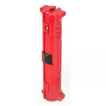 DIGITUS DN-94001-1353 kabeļu noņēmējs datu kabeļiem — noņemšanas diapazons 5–15 mm, max kabeļa diametrs 15 mm, sarkans