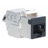 Intellinet 791298 Cat6a 10G ekranēts keystone modulis, melns