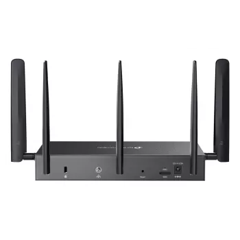 TP-Link Omada DR3650V-4G bezvadu maršrutētājs Gigabit Ethernet Divjoslu (2.4 GHz / 5 GHz) Melns