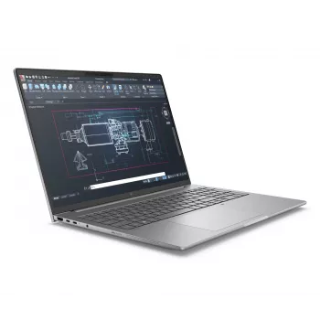HP ZBook 8 G1i klēpjdators, 16 collu skārienjūtīgs, Intel Core Ultra 7, 64GB DDR5, 2TB SSD, NVIDIA RTX 500 Ada, Windows 11 Pro, Meteor Silver