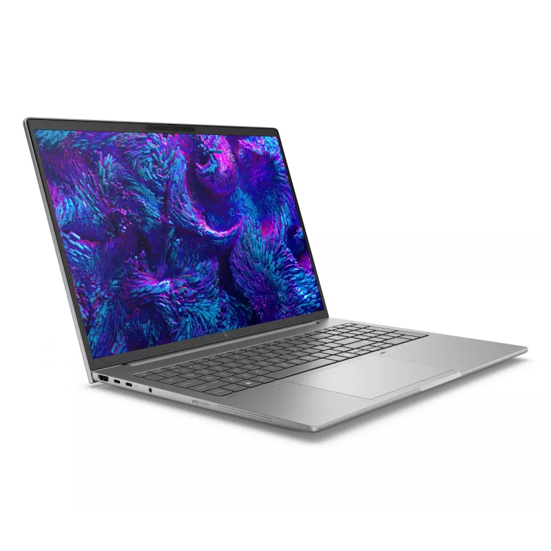 HP ZBook 8 G1i A3ZT8ET mobilā darbstacija, Intel Core Ultra 7 255H, 16 collu (40,6 cm) WUXGA IPS, 32 GB RAM, 1 TB SSD, Intel Arc 140T, Wi-Fi 7, Windows 11 Pro, Meteor Silver