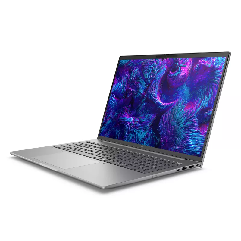 HP ZBook 8 G1i A3ZT8ET mobilā darbstacija, Intel Core Ultra 7 255H, 16 collu (40,6 cm) WUXGA IPS, 32 GB RAM, 1 TB SSD, Intel Arc 140T, Wi-Fi 7, Windows 11 Pro, Meteor Silver