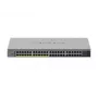 NETGEAR GS748PP Neuzraudzīts Gigabit Ethernet (10/100/1000) ar PoE, pelēks