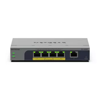NETGEAR GS105EP Nepārvaldāms Gigabit Ethernet (10/100/1000) Power over Ethernet (PoE) Pelēks