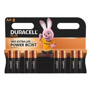Duracell Plus AA sārma baterija vienreizējai lietošanai