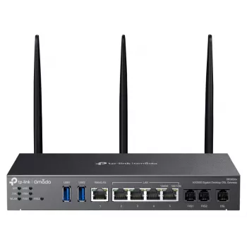 TP-Link Omada DR3220v-4G bezvadu maršrutētājs Gigabit Ethernet divjoslu (2.4 GHz / 5 GHz) Melns