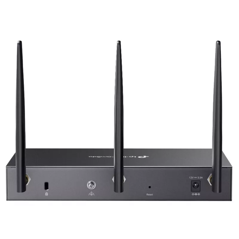 TP-Link Omada DR3220v-4G bezvadu maršrutētājs Gigabit Ethernet divjoslu (2.4 GHz / 5 GHz) Melns