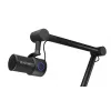 ENDORFY Solum Studio datora mikrofons — USB vadu, 24-bit/96 kHz, 20–20000 Hz, regulējams galda stiprinājums, skārienvadība, austiņu izeja, melns