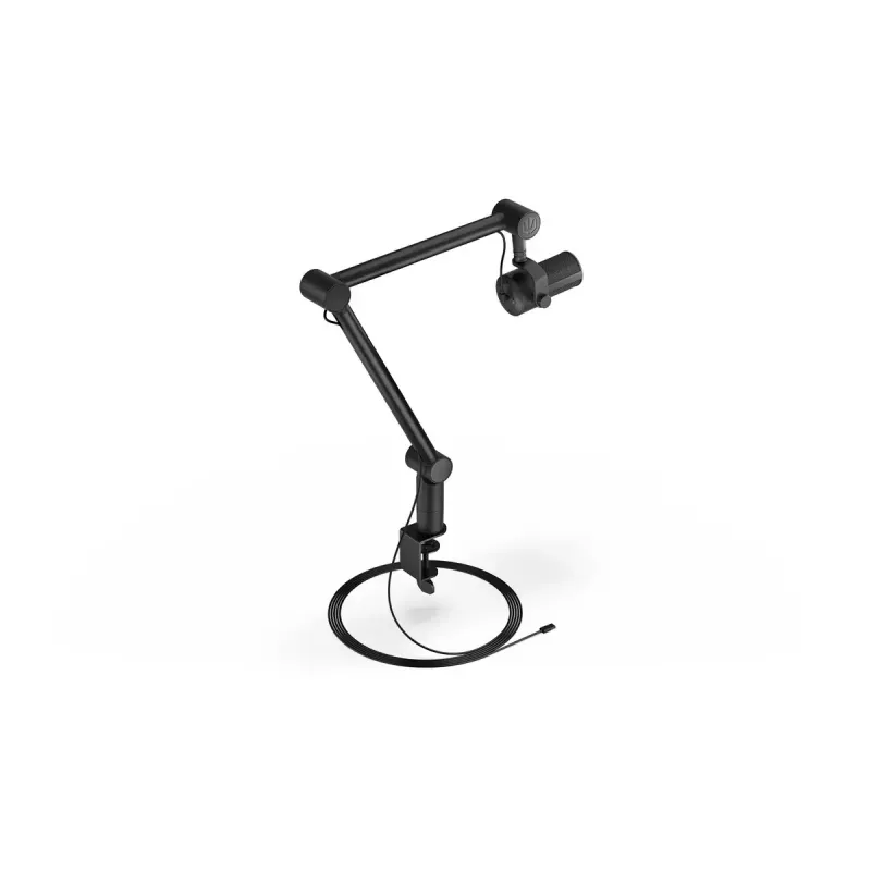 ENDORFY Solum Studio datora mikrofons — USB vadu, 24-bit/96 kHz, 20–20000 Hz, regulējams galda stiprinājums, skārienvadība, austiņu izeja, melns