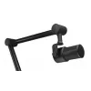 ENDORFY Solum Studio datora mikrofons — USB vadu, 24-bit/96 kHz, 20–20000 Hz, regulējams galda stiprinājums, skārienvadība, austiņu izeja, melns