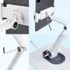 StarTech.com Universāls regulējams galda planšetdatora statīvs, sienas montāžai, ietilpība 1 kg, ergonomisks šarnīrveida planšetdatora turētājs ar pagriešanu/šūpošanu/rotāciju