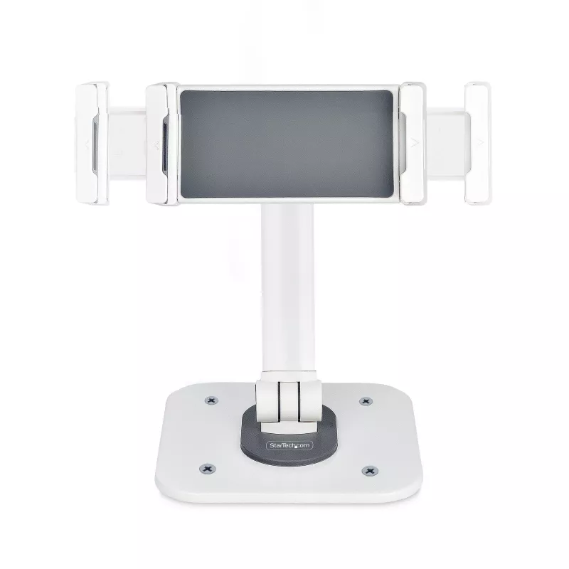 StarTech.com Universāls regulējams galda planšetdatora statīvs, sienas montāžai, ietilpība 1 kg, ergonomisks šarnīrveida planšetdatora turētājs ar pagriešanu/šūpošanu/rotāciju